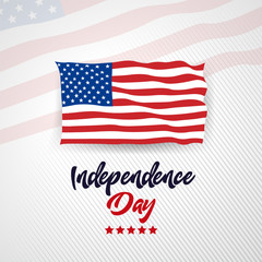 Fototapeta premium 4th july Happy Independence day United State America