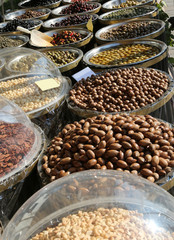 Mediterranean olives and other products for sale