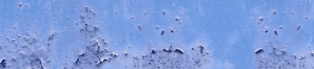 banner surface of old rusty metal sheet coated with corrosion