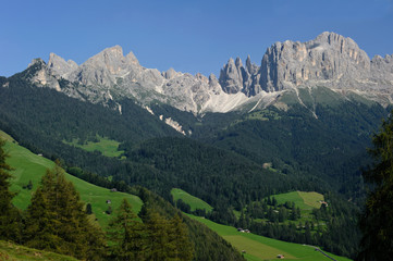 Fototapeta premium Blick auf den Rosengarten