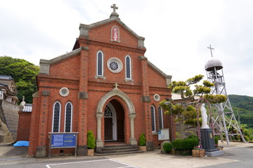 Obraz premium [長崎県]カトリック青砂ヶ浦教会