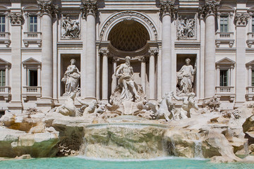 Fototapeta na wymiar The Trevi Fountain