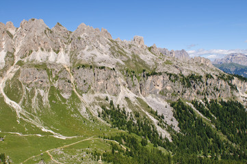 Panoramablick von der Rotwandhütte