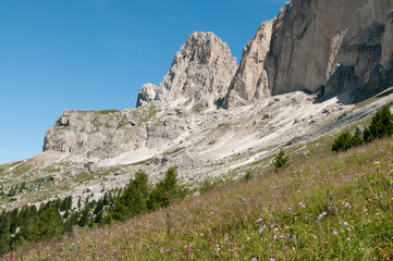 Rosengartengebiet in den Dolomiten