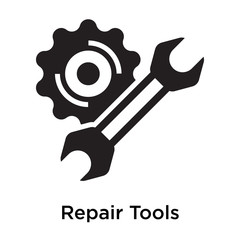 Repair Tools icon vector sign and symbol isolated on white background, Repair Tools logo concept