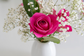 Rosenstrauss in vase