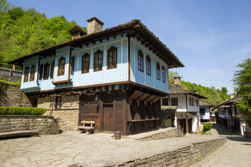 Fototapeta na wymiar Old traditional Bulgarian house