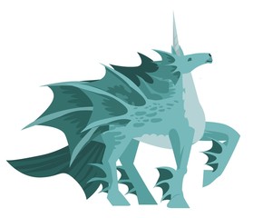 mythology beautiful seahorse