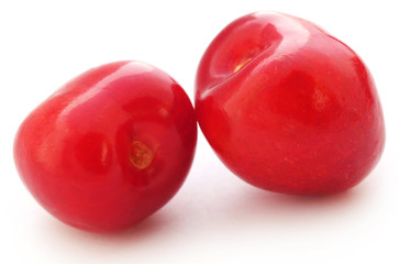 Fresh and juicy cherry