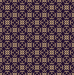 Vector seamless pattern. Modern stylish texture. Repeating geometric background. Linear graphic design.