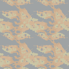 Abstract brown, beige, yellow and grey background as UFO camouflage