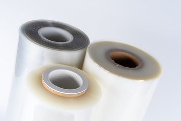 The plastic roll for wrap and seal food.