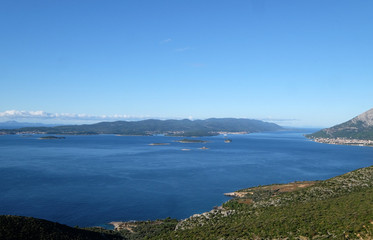 Adriatic sea in Croatia 