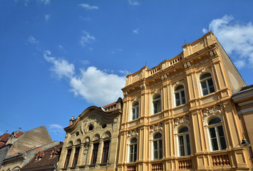 Fototapeta premium Building architecture in Brasov, Romania
