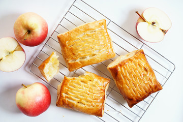 Apple pie pastry dessert.