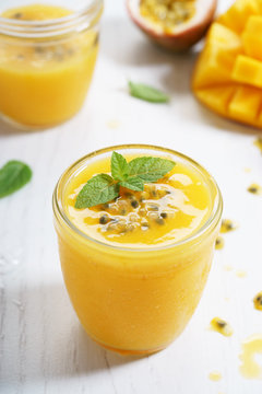 Mango And Passion Fruit Smoothie