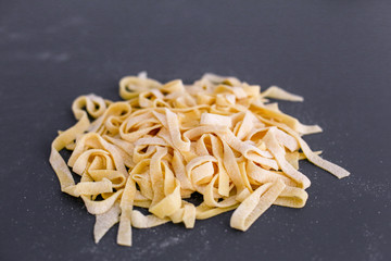 handmade pasta tagliatelle