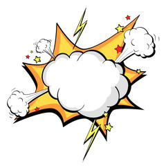 Abstract halftone design retro vector. Isolated object on white background