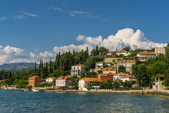 Kolocep, part of Elafiti islands panorama