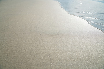 White sand background