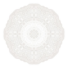 Mandala. Ethnicity round ornament. Ethnic style. Elements for invitation card. Oriental circular pattern, lace background. Cards,brochures,covers. Arabic,Islamic,asian,indian native african motifs.