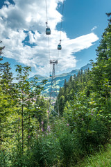 ski gondola