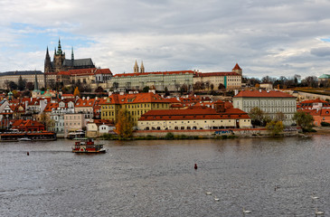 City view of Prague.