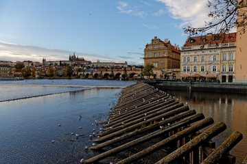 City view of Prague.