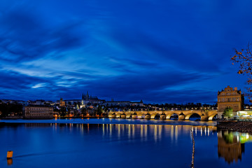 Fototapeta na wymiar City view of Prague.