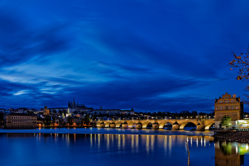 Obraz premium City view of Prague.