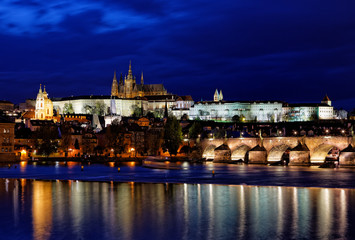 City view of Prague.
