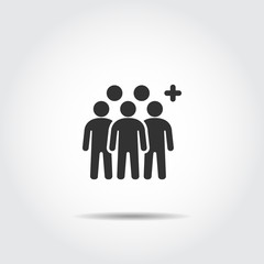 People Icons , Person work group Team Vector