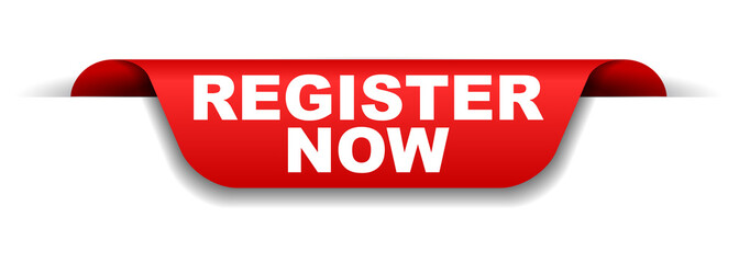 red banner register now