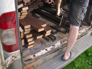 Van With Planks