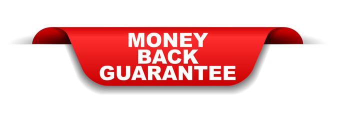red banner money back guarantee