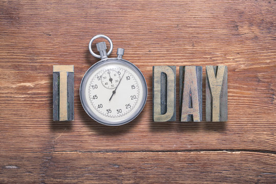 today watch wooden