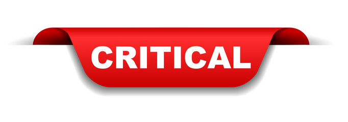 red banner critical