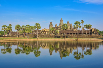 Fototapeta na wymiar Angkor wat,Cambodia's famous architecture.