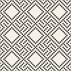 Vector seamless pattern. Modern stylish abstract texture. Repeating geometric tiles..