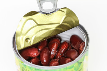 Rote Bohnen aus der Dose