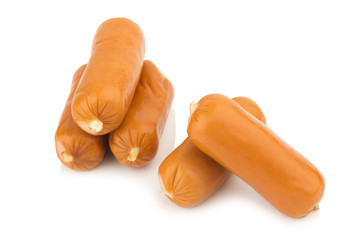 sausage small isolated on white background
