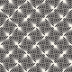 Vector seamless subtle lattice pattern. Modern stylish texture with monochrome trellis. Repeating geometric grid.