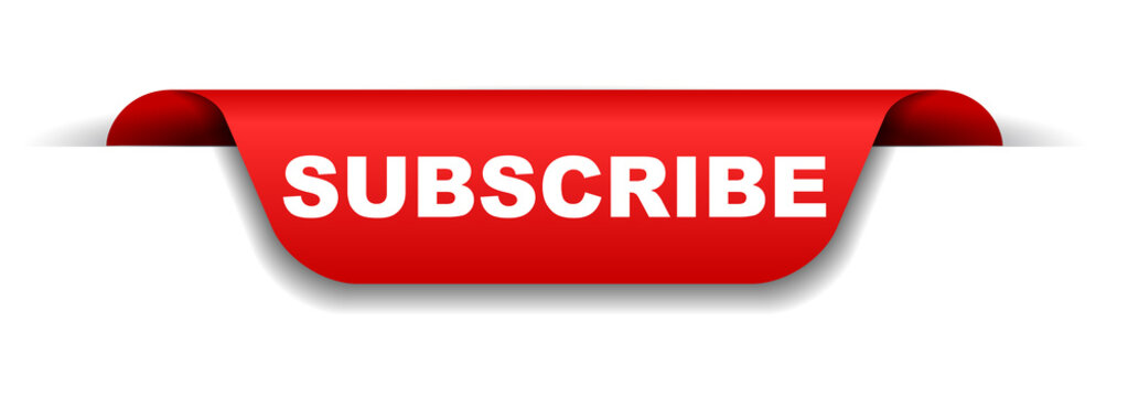 red banner subscribe