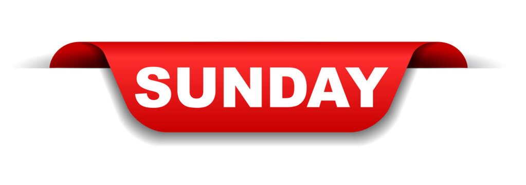 red banner sunday