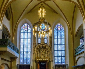 Fototapeta na wymiar Maisel Synagogue in Prague, Czech Republic