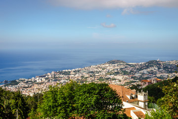 Blick auf Stadt Funchal, Madeira