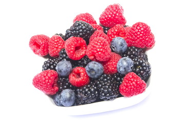 Lamponi, More, Mirtilli, Frutti di Bosco,Raspberries, Blackberries, Blueberries, Berries