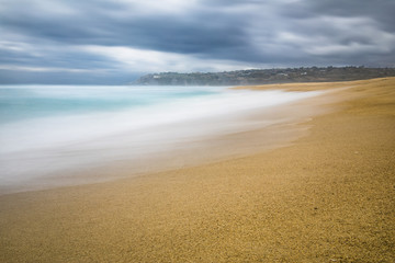 Tunquen Beach in Valparaiso region and close to Algarrobo, an awesome and wild beach with a lot of wildlife because of it wetlands