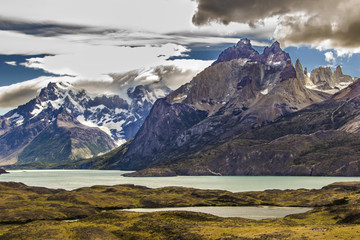 Torres del Paine National Park is an amazing place in the extreme south of South Ice Field, the third bigger Ice Field after Antarctica and Greenland. Great glaciers, sharp mountains like knifes 