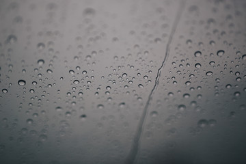 Raindrop on the window